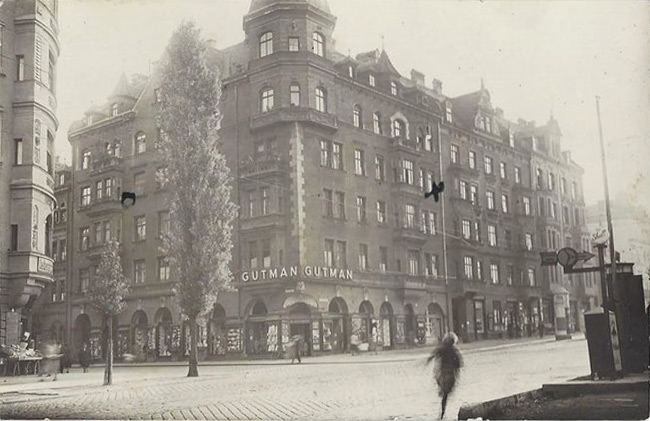 Das Kaufhaus Gutman / Foto © Heutige Bewohnern