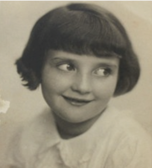 Steffi Hammerschlag as a young girl in Hamburg | © Henri Wittenberg