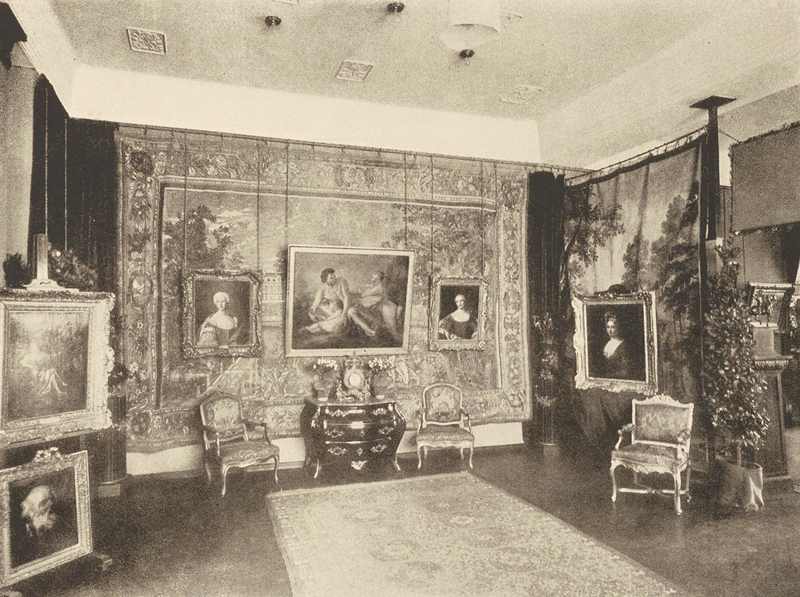 Ausstellungsräume der Galerie Heinemann, um 1910 Quelle: Zentralinstitut für Kunstgeschichte, Photothek, ZI-0945-08-00-125309